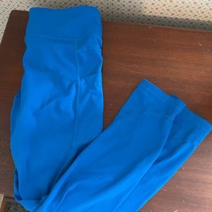 Bright Blue Zyia leggings size 6-8